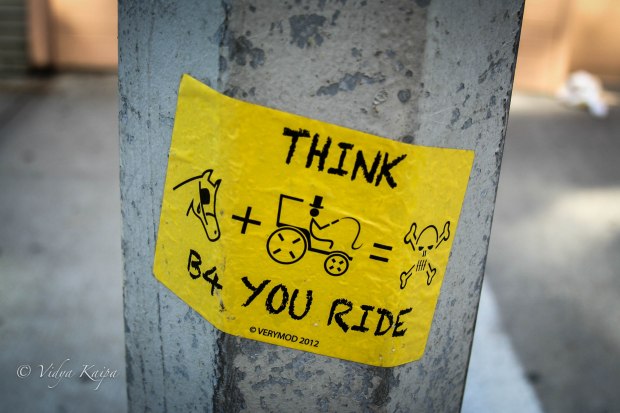 Think b4 You Ride in New York